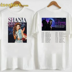 Shania Twain Queen Of Me 2023 Tour Hollywood Casio Amphitheatre Shirt