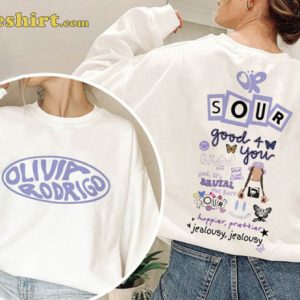 Vintage Sour Album Olivia Rodrigo Shirt Unisex