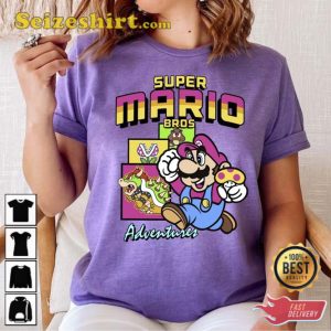 Vintage Super Mario Bros Adventures Nintendo Sweatshirt 2
