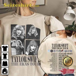 Vintage The Eras Tour 2023 Fearless Swiftie fan Gift Unisex T-Shirt