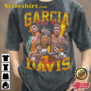 Gervonta Davis vs Ryan Garcia Classical Fight Graphic T-Shirt For Fans