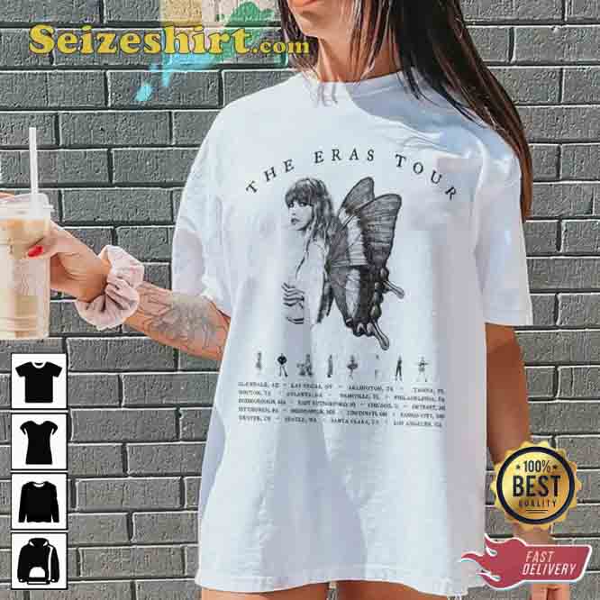 Vintage Y2k Taylor The Eras Tour Comfort Colors Shirt