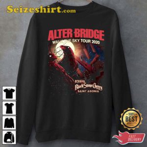 Walk The Sky Tour Alter Bridge Black Stone Cherry Saint Asonia T-Shirt