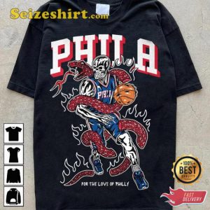 Warren Lotas For The Love of Philadelphia 76ers Basketball Shirt