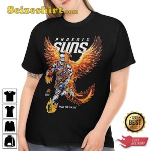 Warren Lotas Rally the Valley Phoenix Suns Youth Devin Booker T-shirt4