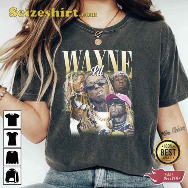 Lil Wayne Hot Boys Rapper Band 2023 Tour Hip Hop Rap Shirt