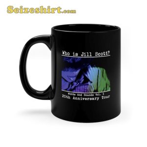Who is Jill Scott Wods And Sounds Vol.1 20th Anniversary Tour 2023 Mug