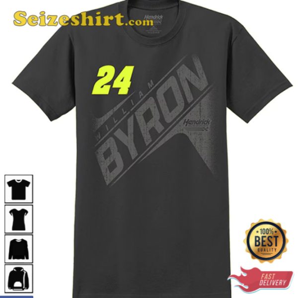 William Byron Hendrick Motorsports Team Collection Black Extreme T-Shirts