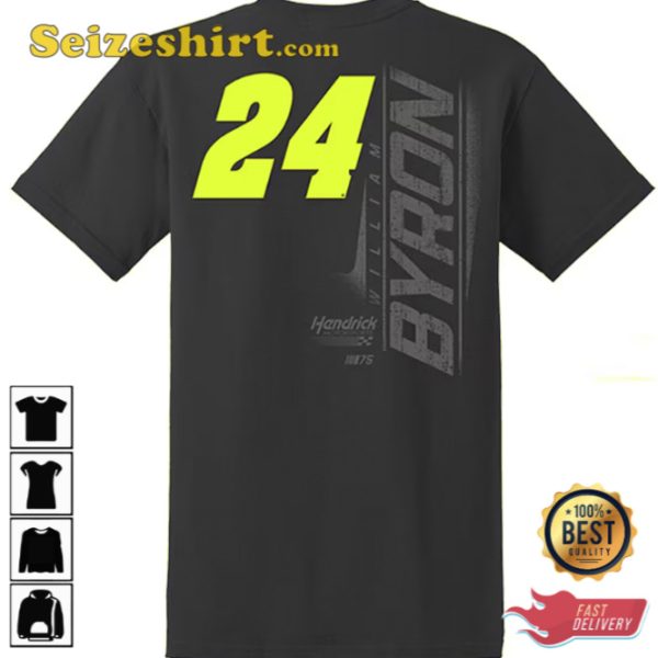 William Byron Hendrick Motorsports Team Collection Black Extreme T-Shirts