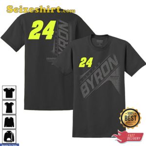 William Byron Hendrick Motorsports Team Collection Black Extreme T-Shirts