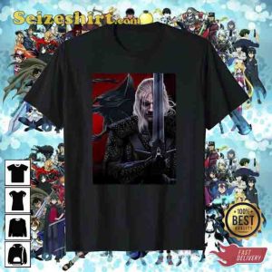 Geralt of Rivia The Witcher Universe Classic T-Shirt For Movie Lovers