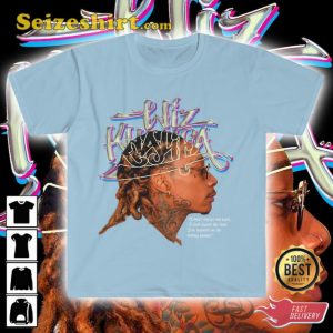 Wiz Khalifa Rapper Music Fan Graphic Design Rap T-Shirt For Fans