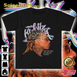 Wiz Khalifa Rapper Music Fan Graphic Design Rap T-Shirt2