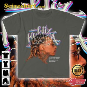 Wiz Khalifa Rapper Music Fan Graphic Design Rap T-Shirt3