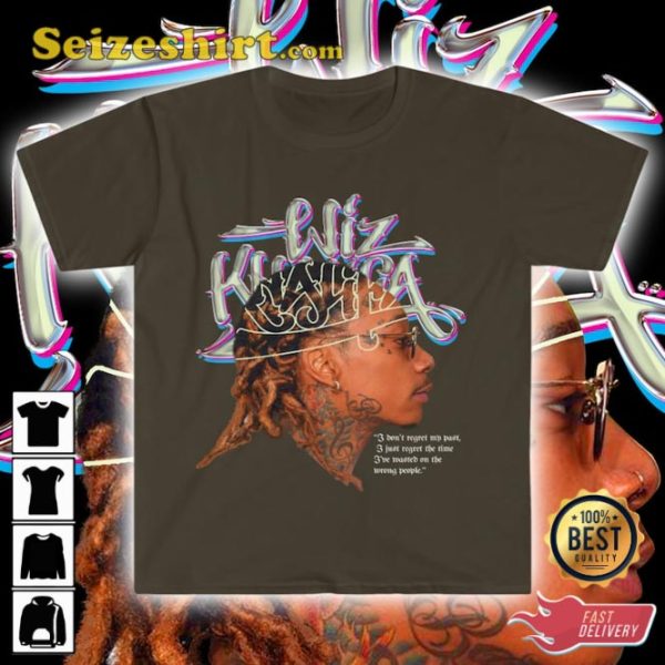 Wiz Khalifa Rapper Music Fan Graphic Design Rap T-Shirt For Fans