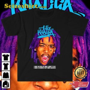 Wiz Khalifa Rapper Who I Want To Be Rap Quote Music Concert T-shirt1