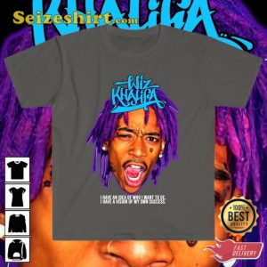 Wiz Khalifa Rapper Who I Want To Be Rap Quote Music Concert T-shirt2