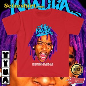 Wiz Khalifa Rapper Who I Want To Be Rap Quote Music Concert T-shirt4
