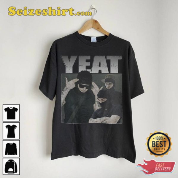 Yeat Streetwear Hip Hop 90s Shirt Gift For Fan