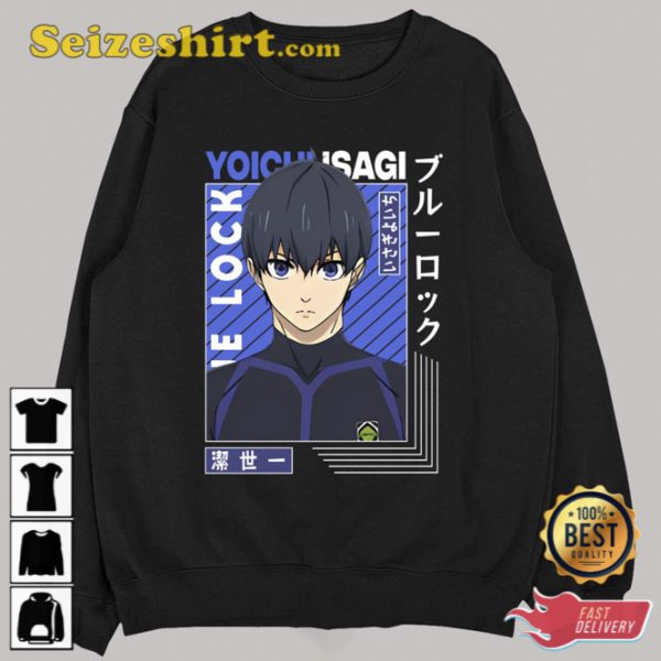 Yoichi Isagi Fairly Tall Teenager Blue Lock Unisex T-Shirt Gift For Fan