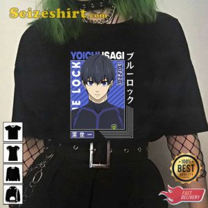 Yoichi Isagi Fairly Tall Teenager Blue Lock Unisex T-Shirt Gift For Fan