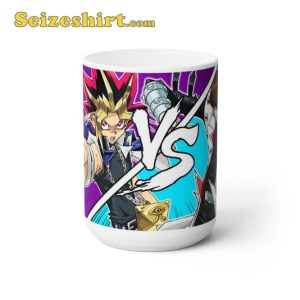 Yu-Gi-Oh Kaiba Versus Yugi Duelist Anime Fan Gift Coffee Mug (1)