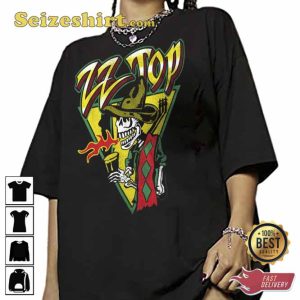 ZZ Top Mescalero Boyfriends Sharp Dressed Man Shirt