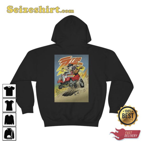 ZZ Top Rock Band Got Me Under Pressure Crewneck Sweatshirt