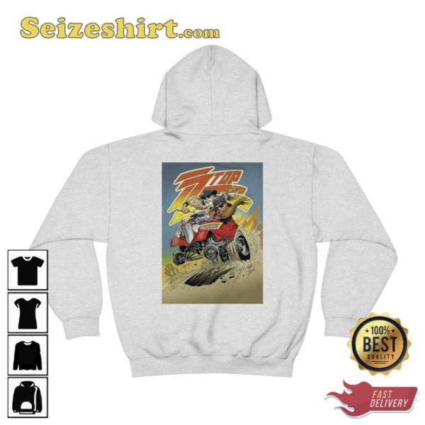 ZZ Top Rock Band Got Me Under Pressure Crewneck Sweatshirt