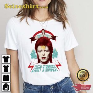 Ziggy Startdust David Bowie Graphic Shirt