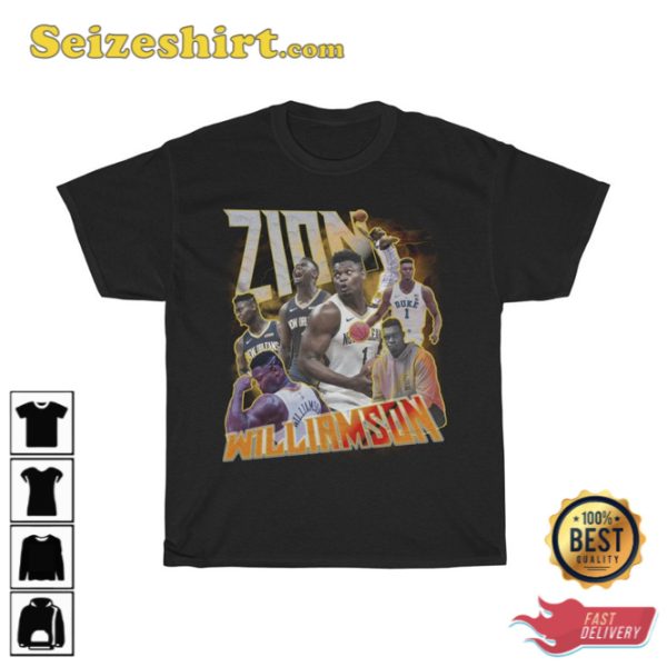 Zion Williamson Vintage National Basketball Team Sport Lover Gift T-Shirt