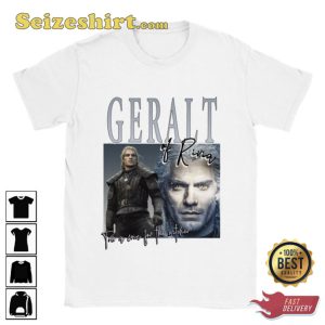 the witcher Geralt of rivia tv homage Unisex T-Shirt2