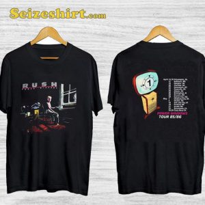 1985 Rush Power Windows Tour 85 86 Fan Gifts Shirt