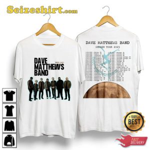 2 Sides Dave Matthews Band Summer Tour 2023 Tee Shirt