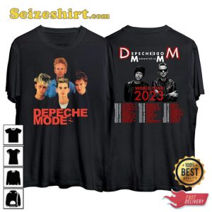 DepeChe Mode MeMento Mori World Tour 2023 2 Sides Shirt