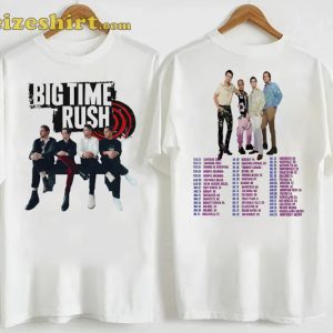 2023 Big Time Rush Band Forever Tour South America 2023 Shirt
