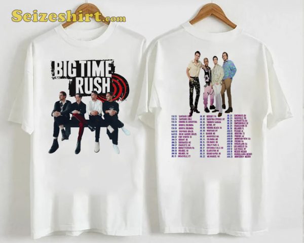 2023 Big Time Rush Band Forever Tour South America 2023 Shirt