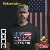 Thank You The Army Soldier With American Flag T-Shirt