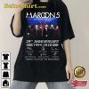 29th Anniversary Maroon 5 Band World Tour 2023 Shirt