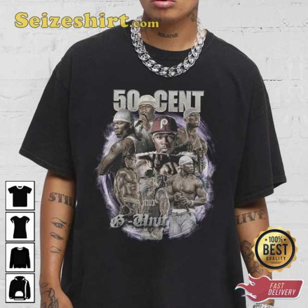 50 Cent 21 Questions Get Rich or Die Tryin Vintage Shirt
