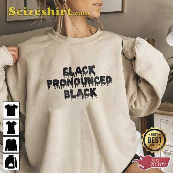 6LACK Pronounced Black Sticker T-shirt