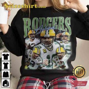 Aaron Rodgers Merch MVP Green Bay Football T-Shirt