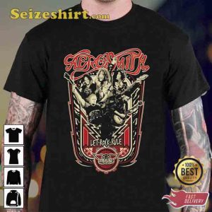 Aerosmith Alive The Let Rock Rule Tour Unisex T-Shirt
