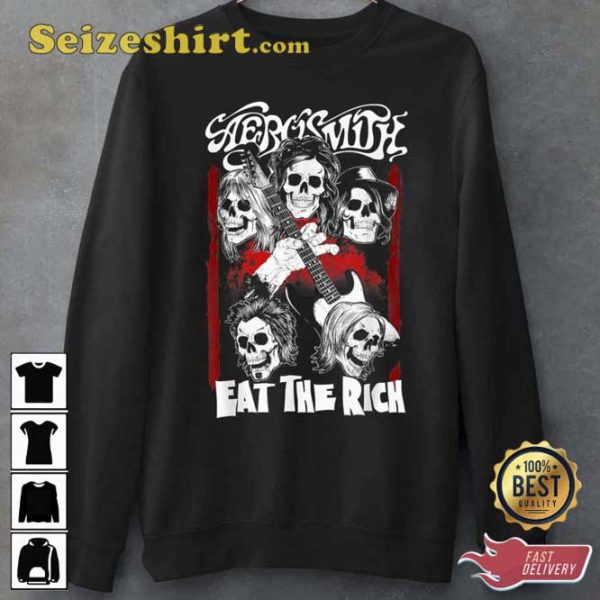 Aerosmith Eat The Rich Rock And Roll Unisex T-Shirt