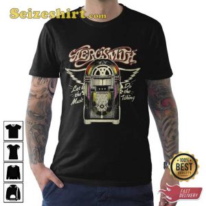 Aerosmith Let the Music Do The Talking Fashion T-Shirt