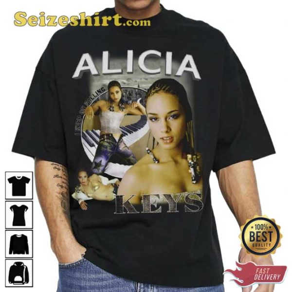 Alicia Keys Grammy Award for Best R&B Song Unisex Shirt