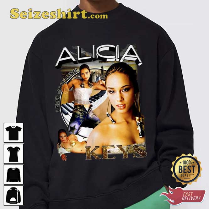 Alicia Keys Try Sleeping With A Broken Heart The Element Of Freedom Shirt