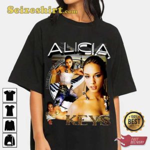 Alicia Keys Sexy Girls I Keep On Feling Tee Shirt