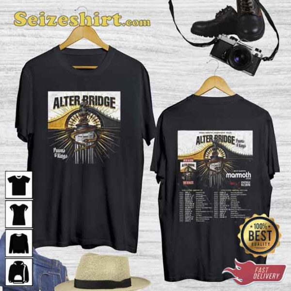 Alter Bridge Pawas G Kings 2023 North American Tour T-Shirt