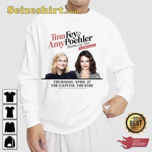Amy Poehler Tina Fey Restless Leg Tour The Captol Theatre T-Shirt